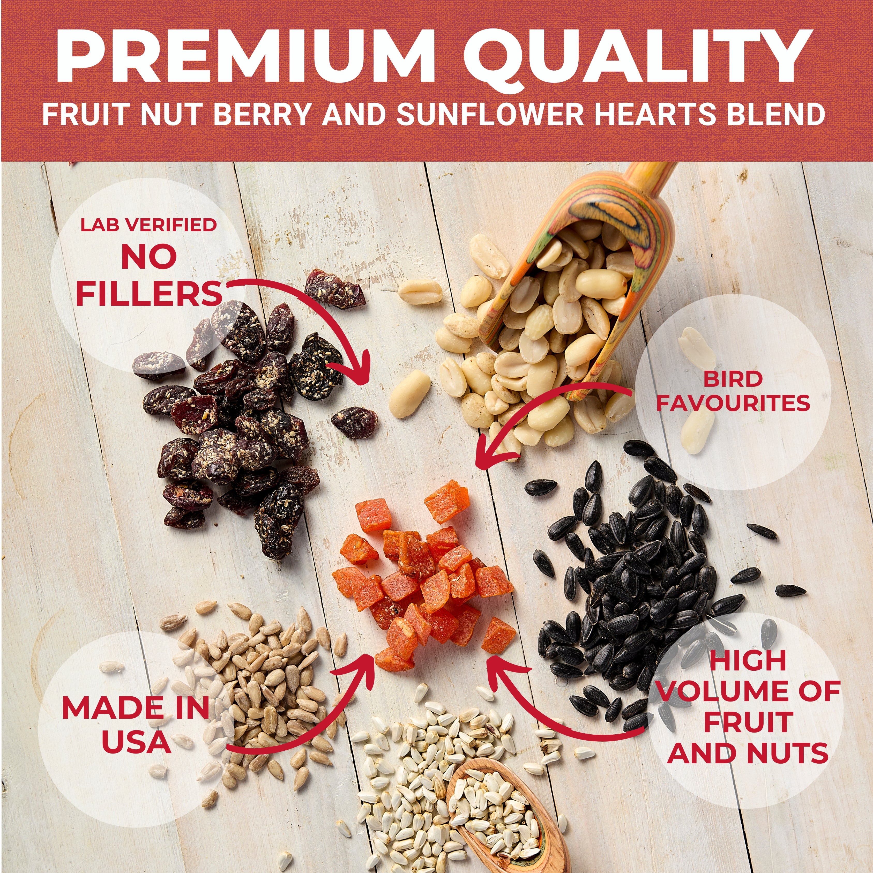 Very Berry Fruit and Nut Seed Blend