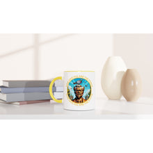 Load image into Gallery viewer, White 11oz Ceramic Mug with Color Inside
