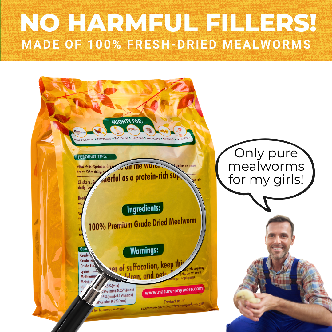 Mighty Mealworm (5 LBs)