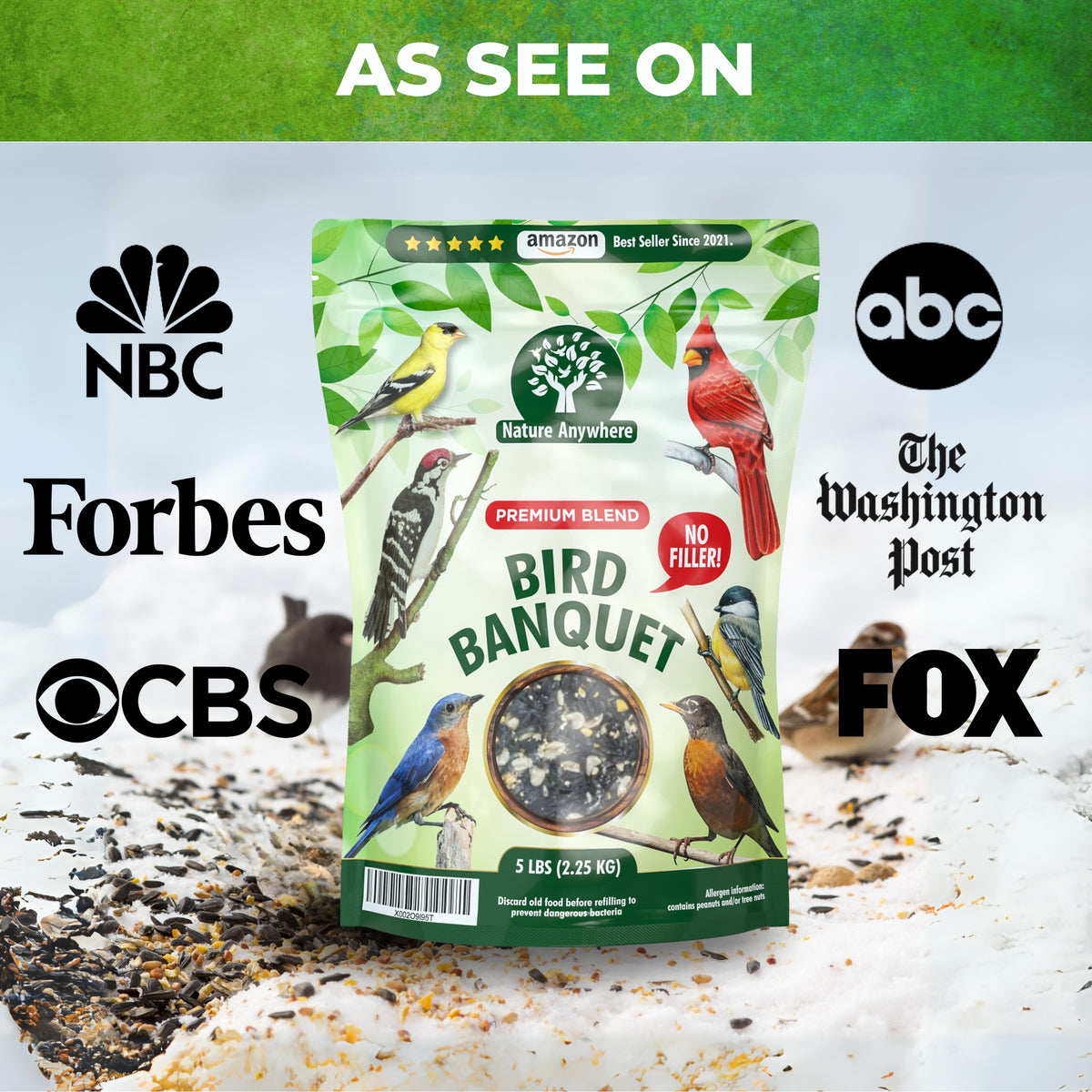 Bird Banquet Bird Seed Nature Anywhere