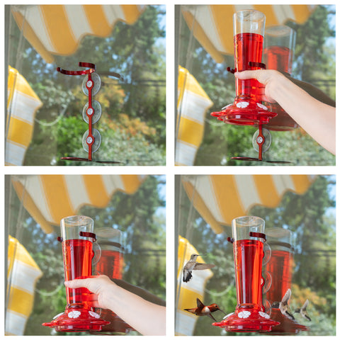 Window Hummingbird Feeder