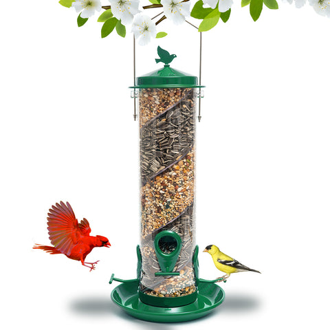 Spiral Feeder 2-in-1 Tube Feeder