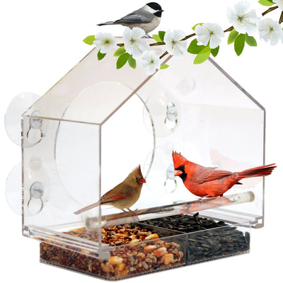 Birds-I-View Window Bird Feeder