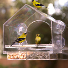 Load image into Gallery viewer, Birds-I-View Window Bird Feeder
